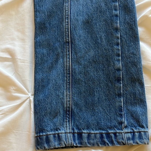 FRAME blue jeans cargo style open pockets like new! Wore 3 times. - Picture 4 of 12